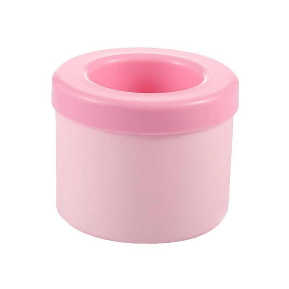 Ice Cube Tray Silicone Lidded Stackable Easy Release