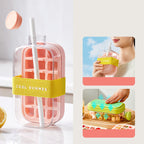 Ice Cube Water Bottle BPA-Free & Leakproof