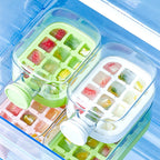 Ice Cube Water Bottle BPA-Free & Leakproof