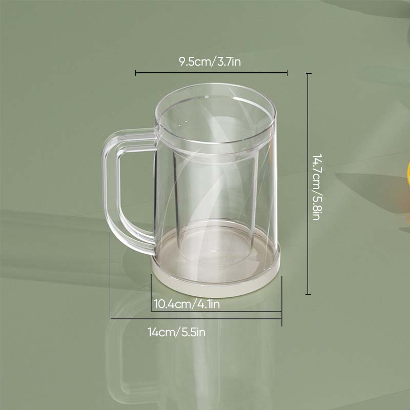 Ice Jug Double-Layer Insulation BPA-Free 1.5 L