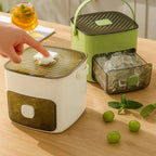Ice Maker One-Touch Release Airtight Lid 48 Cube