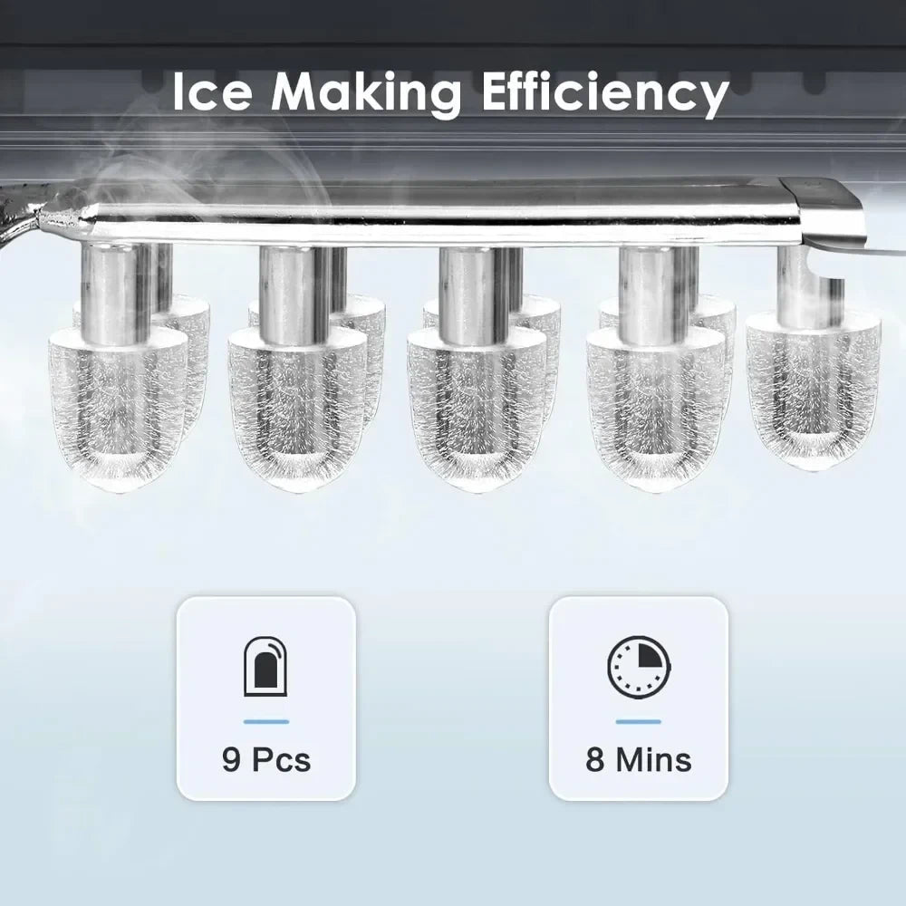 Ice Maker Portable Countertop Chewable Nugget 35 lb Per Day