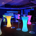 Illuminated Table Remote-Controlled RGB Dimmable USB Rechargeable & Solar
