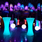 Illuminated Table Remote-Controlled RGB Dimmable USB Rechargeable & Solar