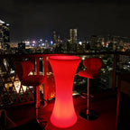 Illuminated Table Remote-Controlled RGB Dimmable USB Rechargeable & Solar