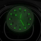 Illuminated Waterproof Metal Vehicle Clock (Dashboard/Handlebar Mount)