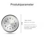 Illuminated Waterproof Metal Vehicle Clock (Dashboard/Handlebar Mount)