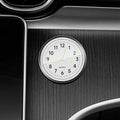Illuminated Waterproof Metal Vehicle Clock (Dashboard/Handlebar Mount)