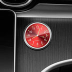 Illuminated Waterproof Metal Vehicle Clock (Dashboard/Handlebar Mount)