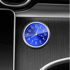 Illuminated Waterproof Metal Vehicle Clock (Dashboard/Handlebar Mount)
