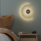 Illuminating Clock Gold Frame 3-Level Lighting App & Remote
