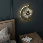 Illuminating Clock Gold Frame 3-Level Lighting App & Remote