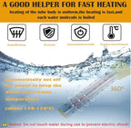 Immersion Heater Stainless Steel Insulated Handle Fast Heating