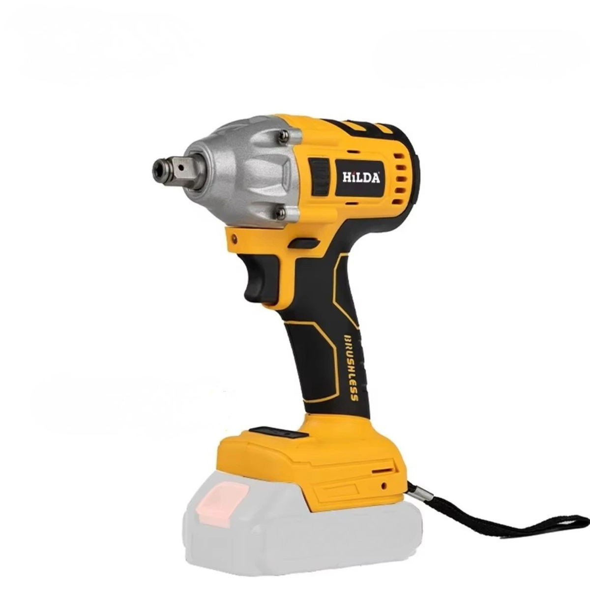 Impact Wrench Cordless & Brushless High-Torque 1/2 Inch Drive