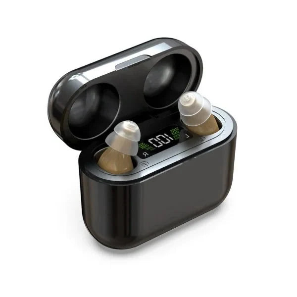 In-Ear Hearing Amplifier Rechargeable USB & Adjustable Volume