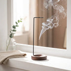 Incense Holder Hanging Wood Space-Saving Design