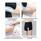 Incontinence Briefs Reusable Built-In Pouch Up To 1000 ml