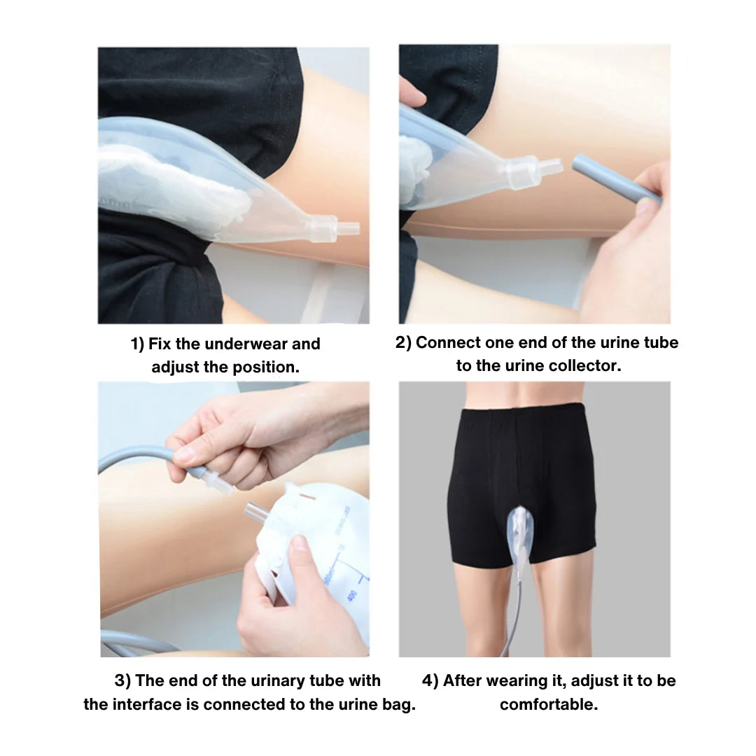 Incontinence Briefs Reusable Built-In Pouch Up To 1000 ml
