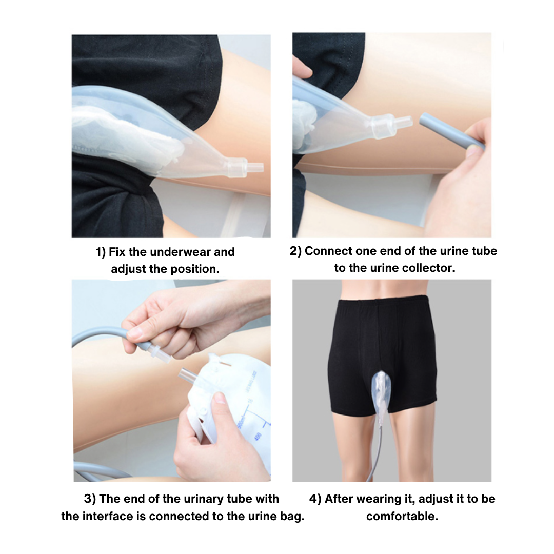 Incontinence Underwear Medical-Grade Silicone Pouch & Discreet Fit
