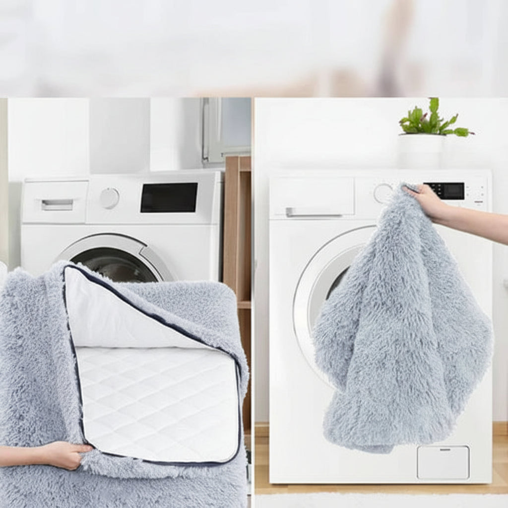 Indoor Dog Bed Raised Edge Removable Washable Cover