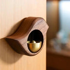 Indoor Door Chime Wooden Soft Tone Magnetic & Adhesive