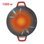 Indoor Electric Grill Smokeless Non-Stick Removable Plate