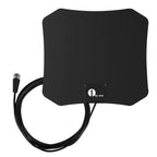 Indoor HDTV Antenna Flat Slim Panel Built In Coax