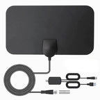 Indoor HDTV Antenna Slim Amplified 300 Mile Range