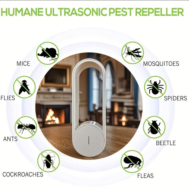 Indoor Insect Repellent Ultrasonic Non-Toxic Silent & Energy-Efficient