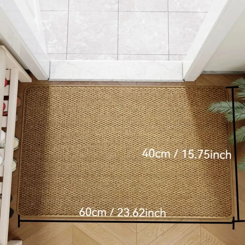 Indoor-Outdoor Rug Durable Non-Slip Synthetic Jute