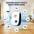 Indoor Pest Repellent Ultrasonic Plug-In 80 m² Coverage