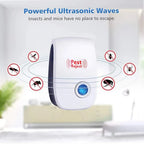 Indoor Pest Repellent Ultrasonic Plug-In 80 m² Coverage