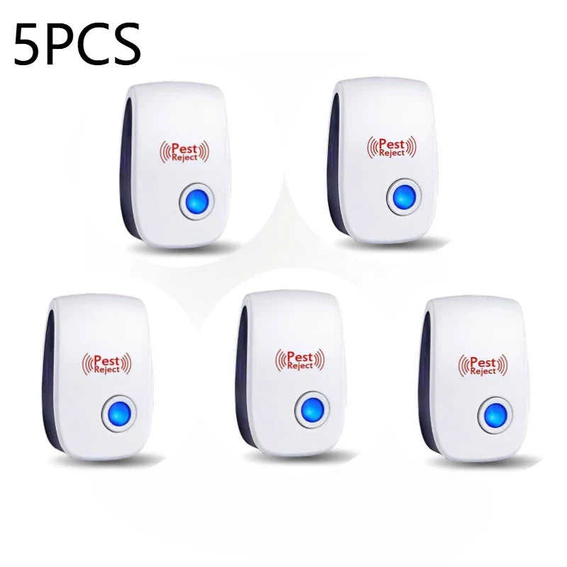 Indoor Pest Repellent Ultrasonic Plug-In 80 m² Coverage
