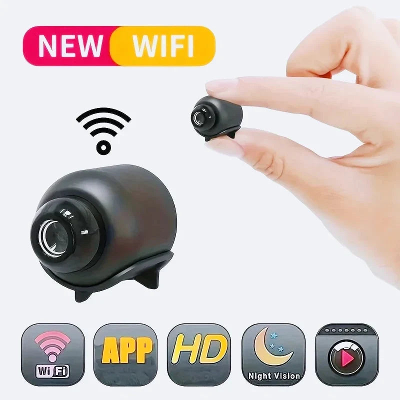 Indoor Security Camera 1080P HD Night Vision Two-Way Audio