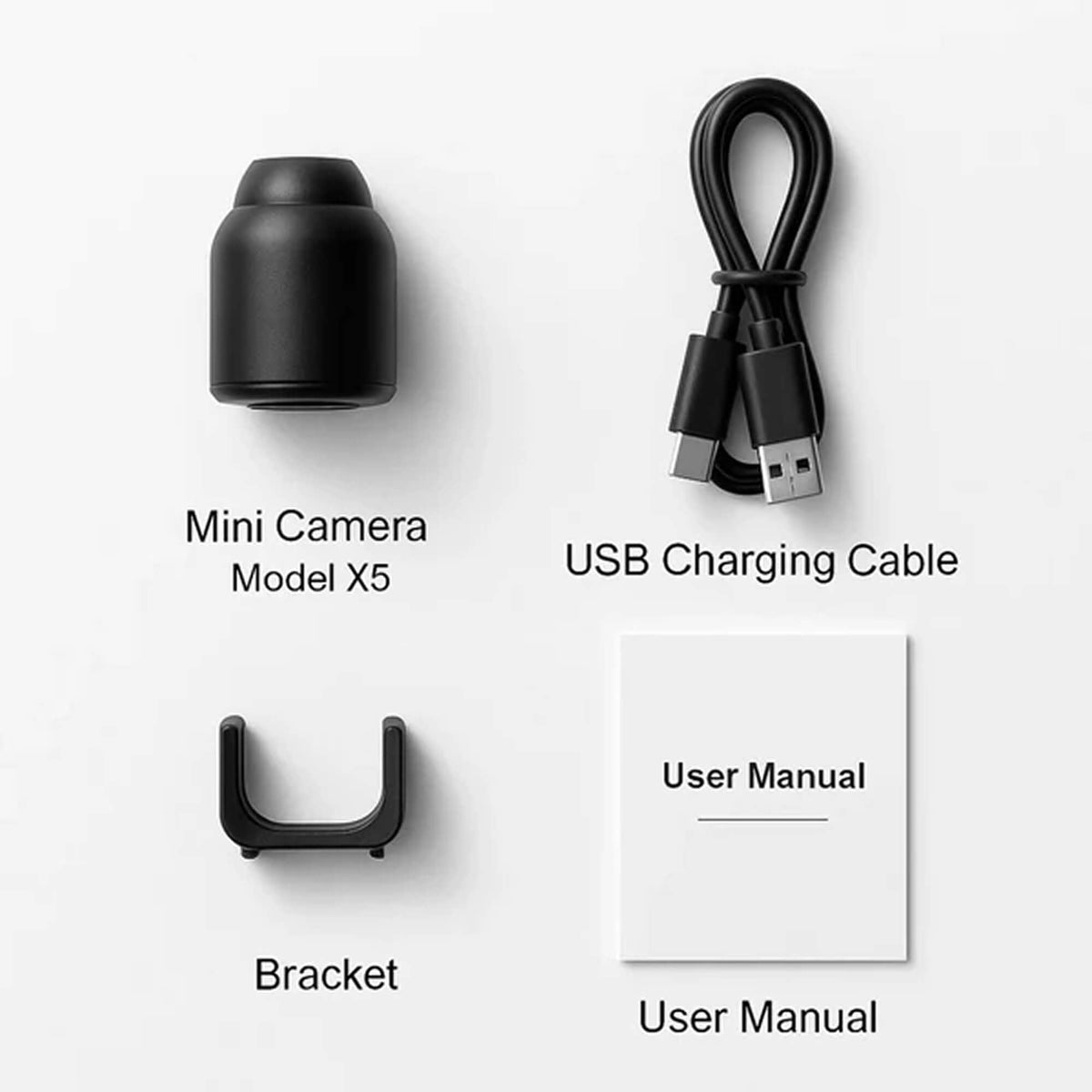 Indoor Security Camera 1080P Night Vision & Motion Alerts
