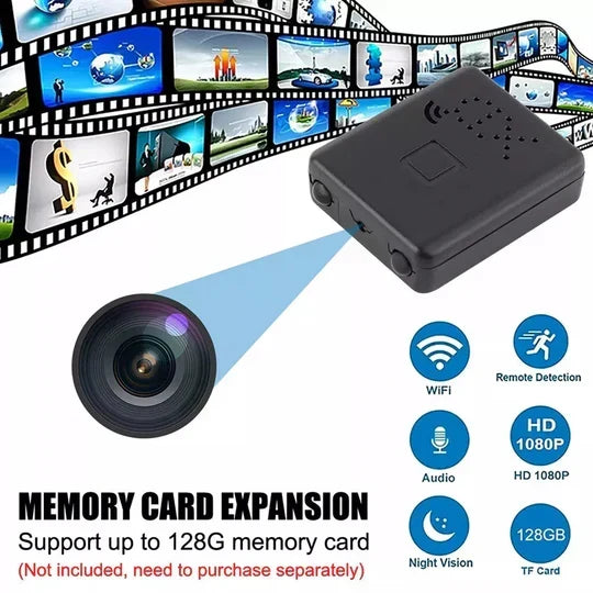 Indoor Security Camera 1080P Night Vision & Motion Detection