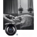 Indoor Security Camera 1080p Night Vision Magnetic Mount