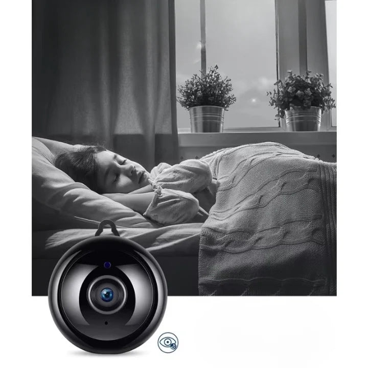 Indoor Security Camera 1080p Night Vision Magnetic Mount