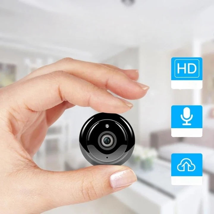 Indoor Security Camera 1080p Night Vision Magnetic Mount