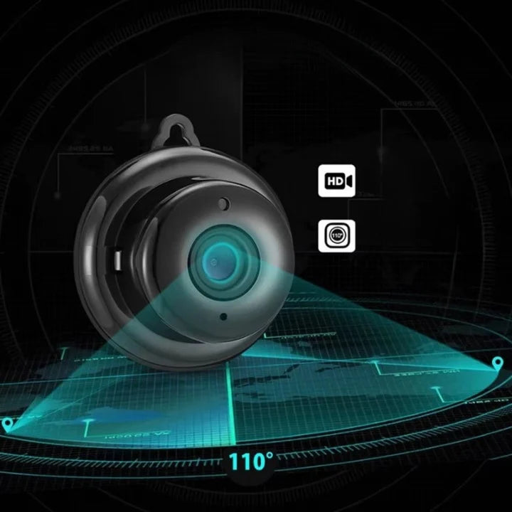 Indoor Security Camera 1080p Night Vision Magnetic Mount