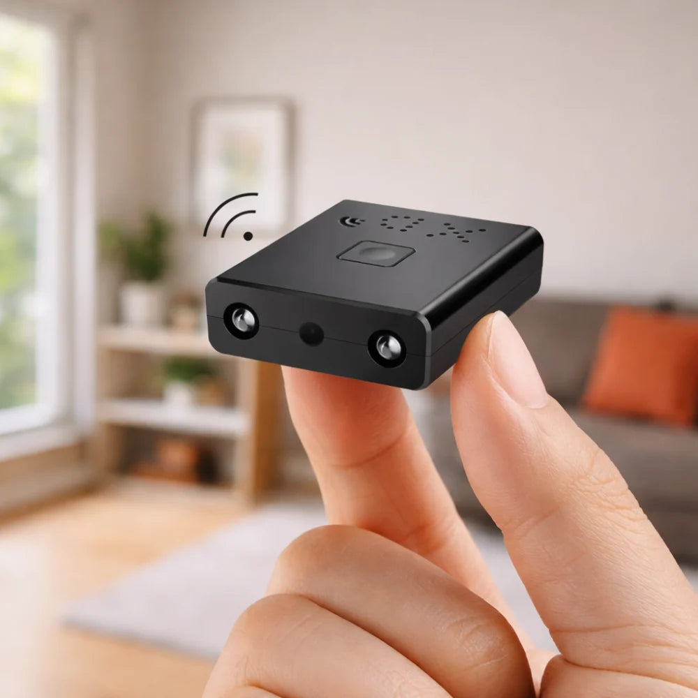 Indoor Security Camera 4K Wide-Angle Motion Alerts