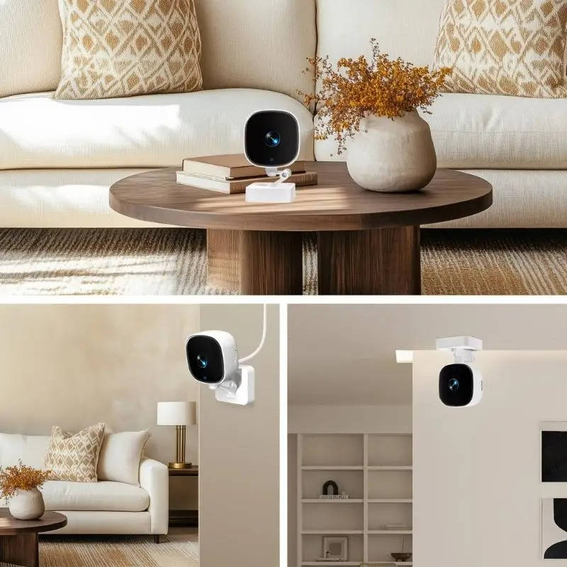 Indoor Security Camera HD Night Vision & Two-Way Audio