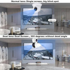 Indoor Security Camera Pan & Tilt Dual-Lens Night Vision