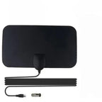 Indoor TV Antenna Slim Flat Up To 50-Mile Range