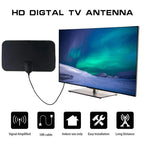 Indoor TV Antenna Slim Flat Up To 50-Mile Range
