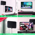 Indoor TV Antenna VHF & UHF 10 Ft Cable