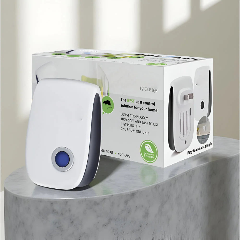 Indoor Ultrasonic Pest Repeller Plug-In Set of 2