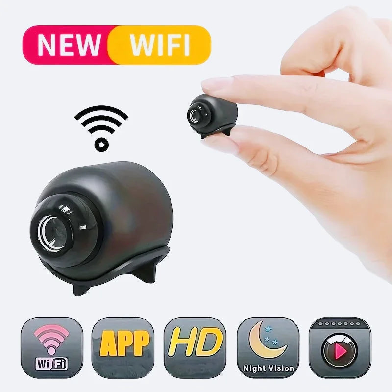 Indoor WiFi Security Camera 1080P Night Vision Two-Way Audio