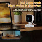 Indoor WiFi Security Camera Infrared Night Vision Two-Way Audio