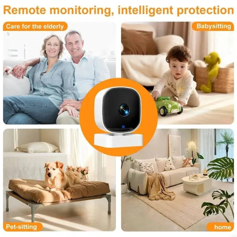Indoor WiFi Security Camera Infrared Night Vision Two-Way Audio